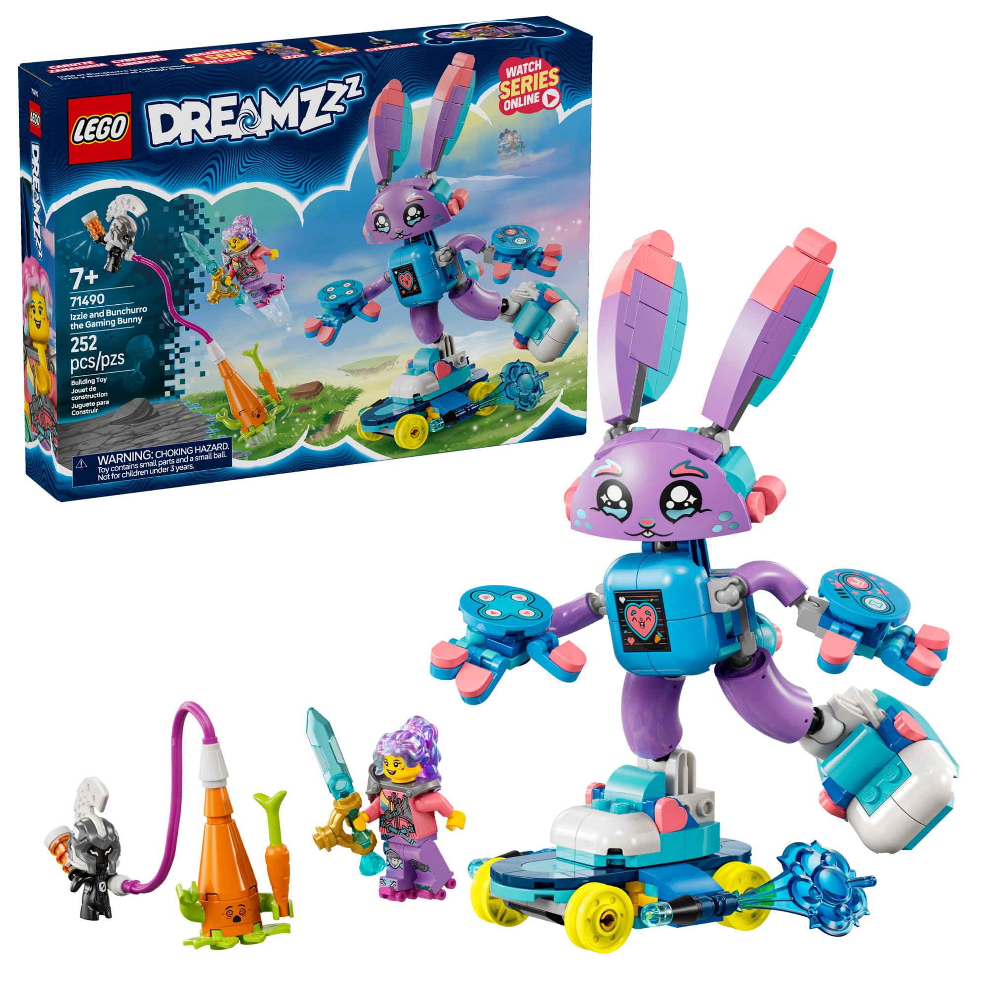Foto 2 pulgar | Juguete Fantasy Bunny Lego Dreamzzz Izzie Y Bunchurro 71490 - Venta Internacional.