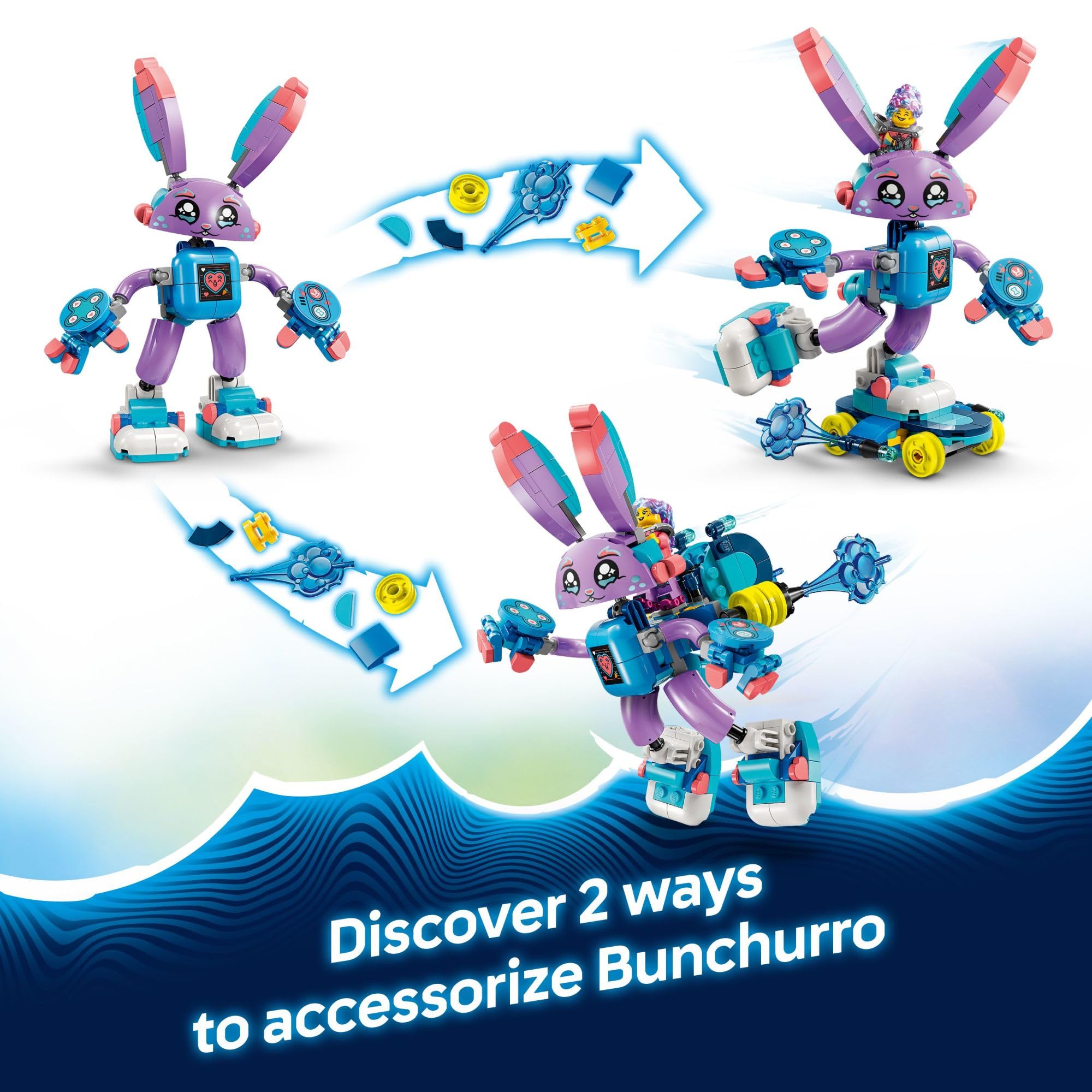 Foto 4 pulgar | Juguete Fantasy Bunny Lego Dreamzzz Izzie Y Bunchurro 71490 - Venta Internacional.
