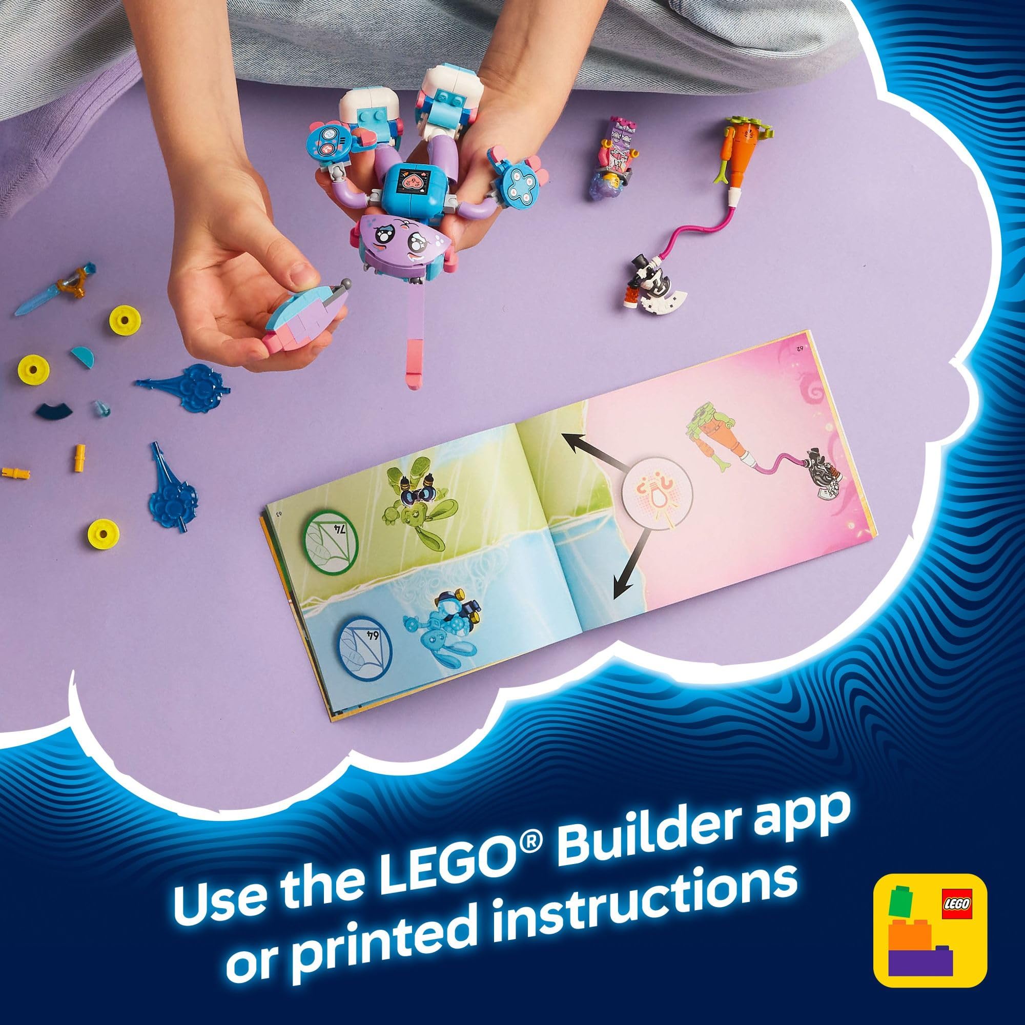 Foto 7 pulgar | Juguete Fantasy Bunny Lego Dreamzzz Izzie Y Bunchurro 71490 - Venta Internacional.