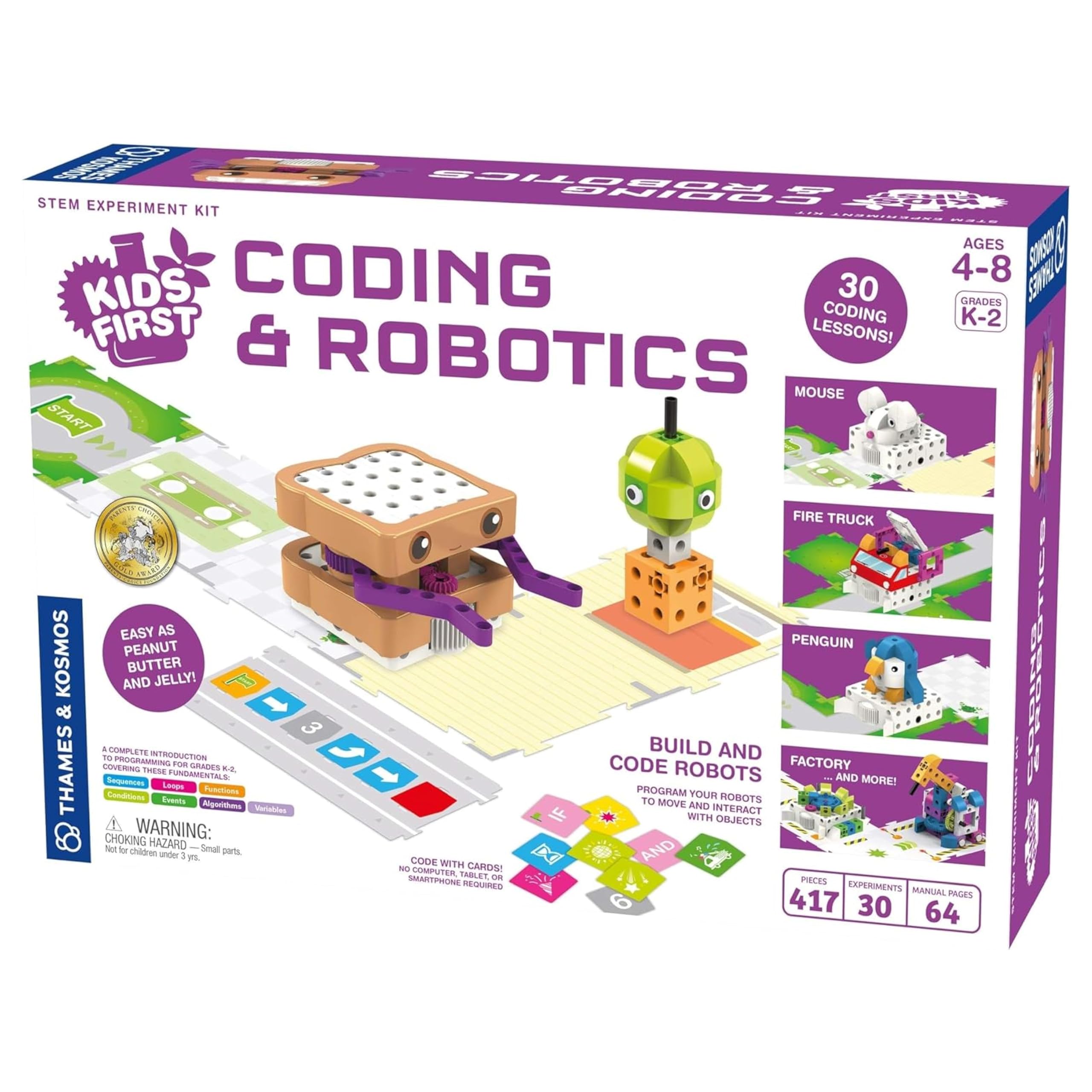 Foto 2 pulgar | Kit De Codificación Y Robótica Thames & Kosmos Para Niños De K-2 - Venta Internacional.