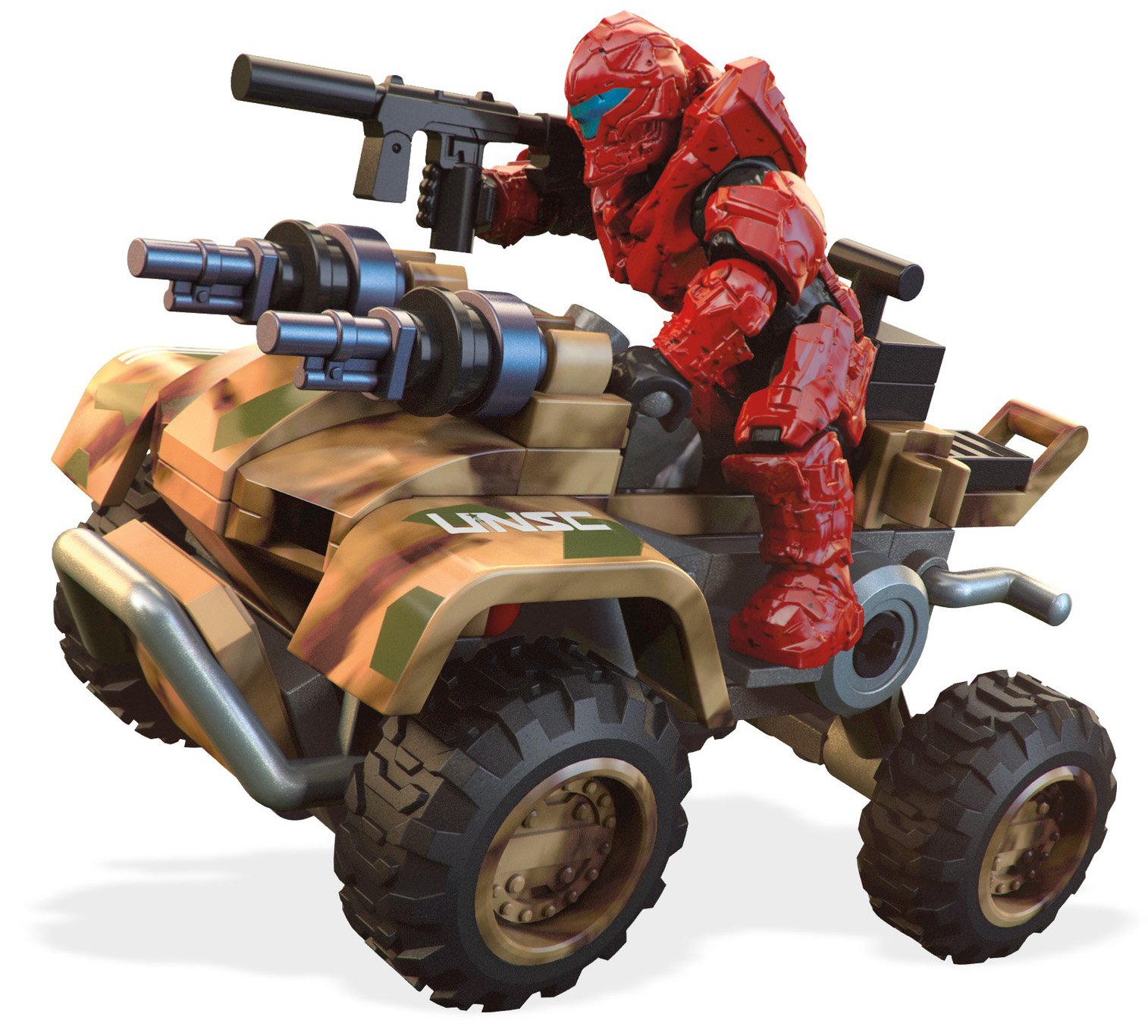 Foto 2 pulgar | Juguete De Construcción Mega Construx Halo V Woodland Gungoose - Venta Internacional.