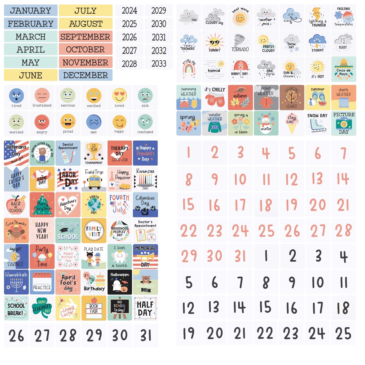 Foto 4 pulgar | Calendario Preescolar, Gráfico De Bolsillo, The Peanutshell, 195 Piezas - Venta Internacional.