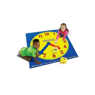 Foto 2 | Colchoneta De Actividades Learning Resources Time Con Reloj De Aprendizaje 5+ - Venta Internacional.