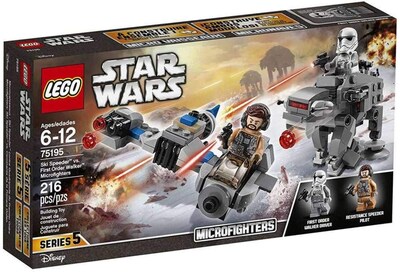 Foto 1 | Kit De Construcción Lego Star Wars Ski Speeder Vs First Order Walker - Venta Internacional.