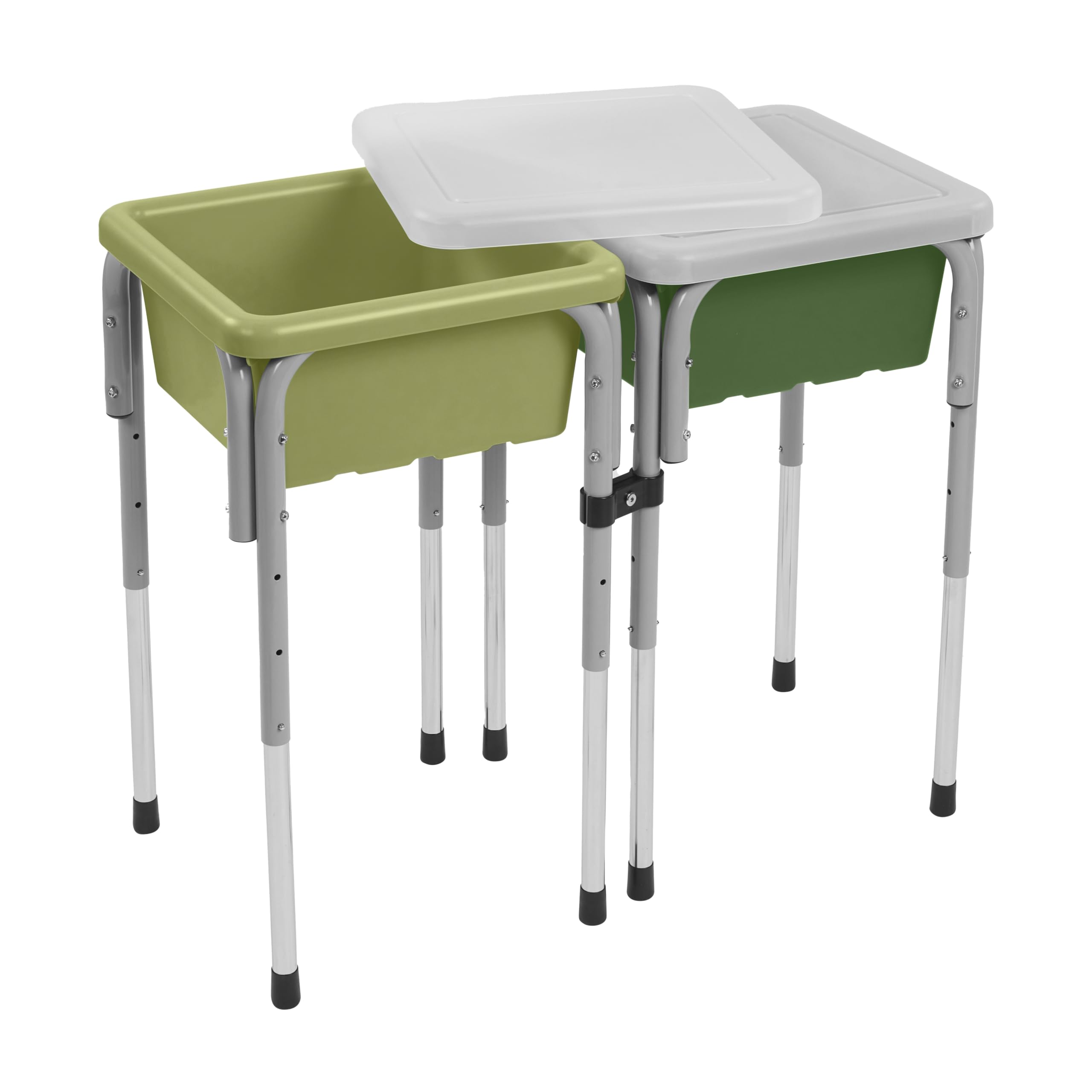 Foto 2 pulgar | Mesa De Juego Ecr4kids Con 2 Estaciones Ajustables Para Arena Y Agua - Venta Internacional.
