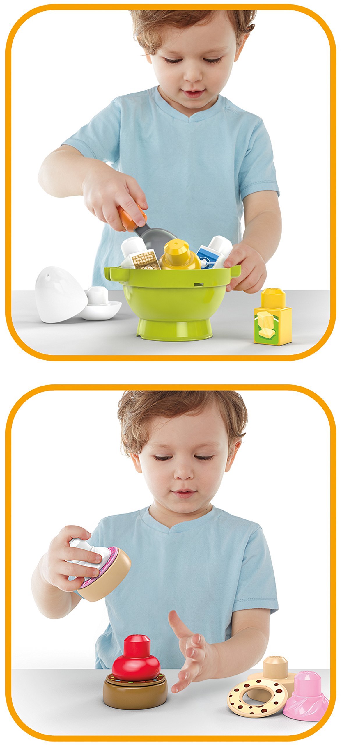 Foto 6 pulgar | Set Para Hornear Mega Bloks, Tarro Para Galletas Con Tazón Para Mezclar, 21 Piezas - Venta Internacional.