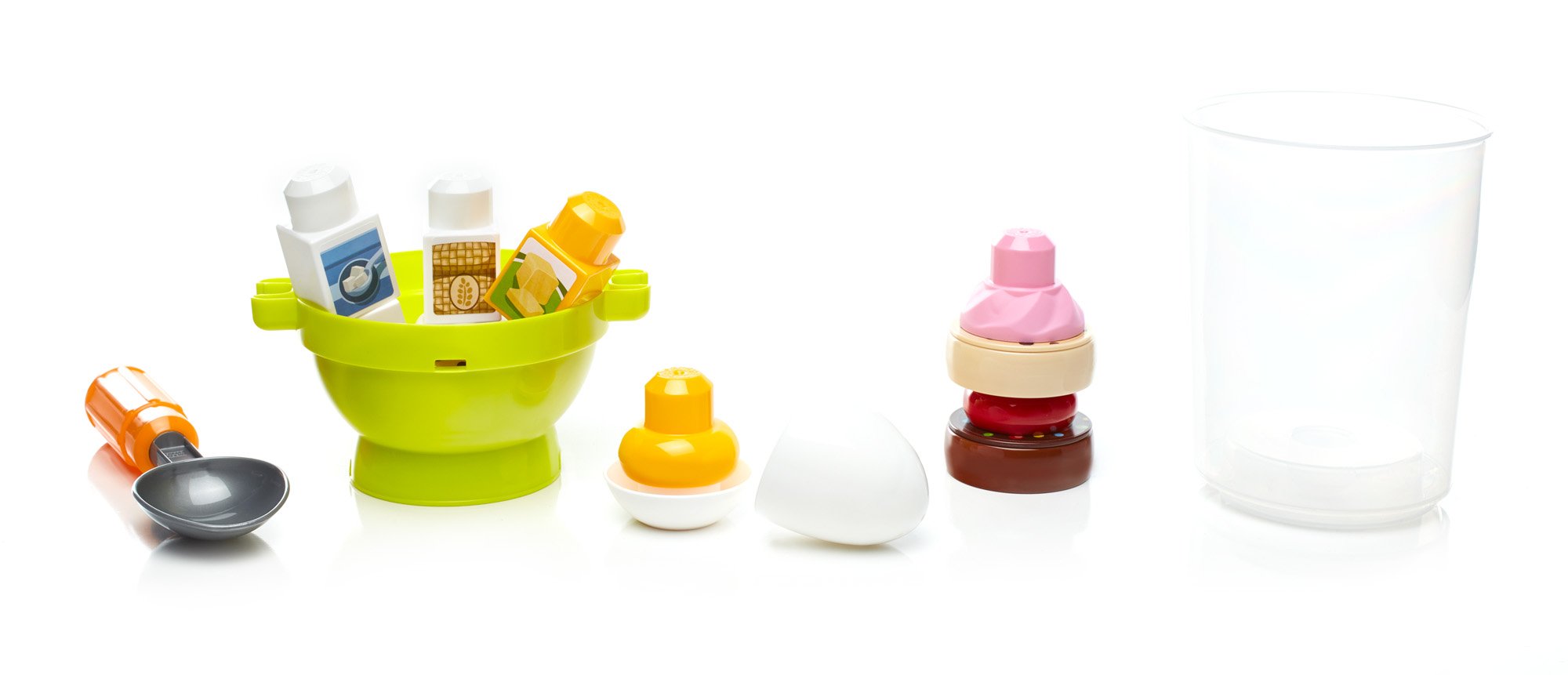 Foto 6 | Set Para Hornear Mega Bloks, Tarro Para Galletas Con Tazón Para Mezclar, 21 Piezas - Venta Internacional.