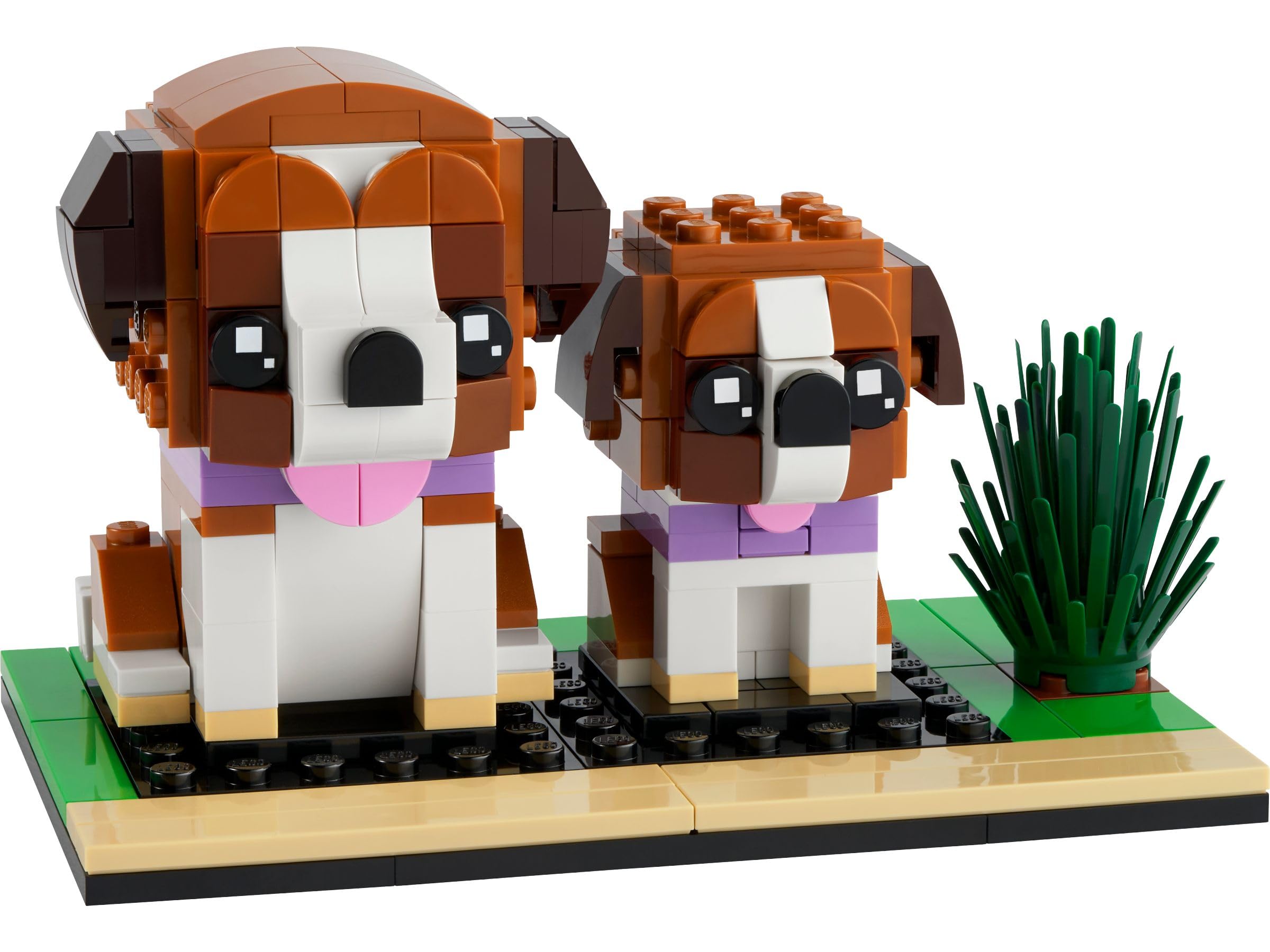 Foto 3 pulgar | Juguete Lego Brickheadz San Bernardo Para Perro Y Cachorro 40543 - Venta Internacional.