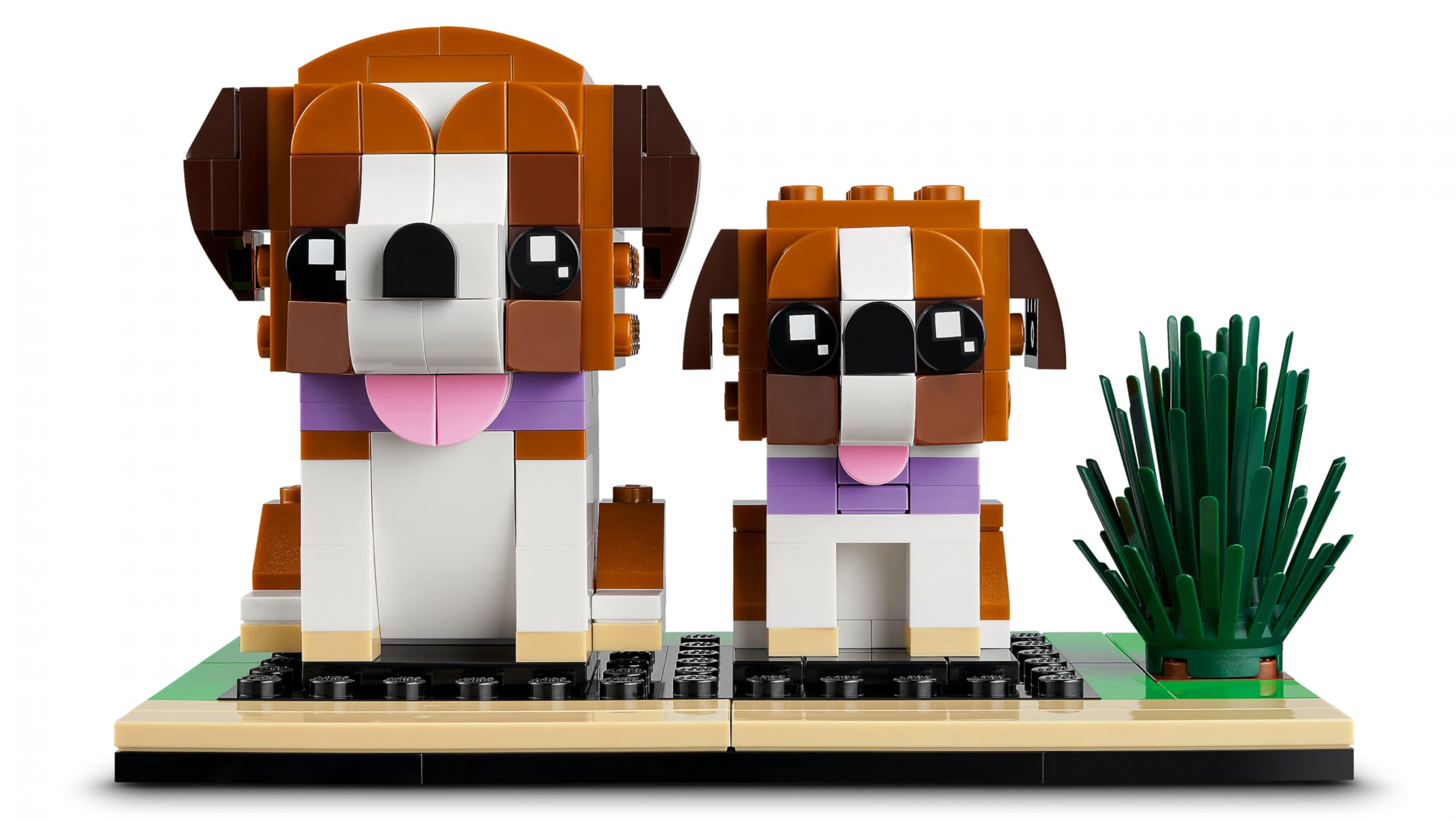 Foto 5 | Juguete Lego Brickheadz San Bernardo Para Perro Y Cachorro 40543 - Venta Internacional.
