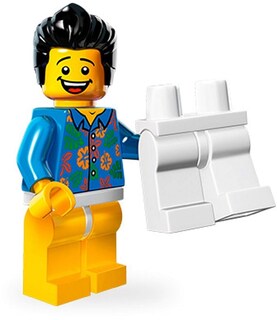 Foto 1 | Minifigura Lego La Película ¿dónde Están Mis Pantalones Guy? 71004-13 - Venta Internacional.