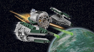 Foto 2 | Juguete De Construcción Lego Star Wars Yoda's Jedi Starfighter 75168 - Venta Internacional.