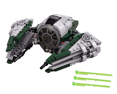 Foto 7 | Juguete De Construcción Lego Star Wars Yoda's Jedi Starfighter 75168 - Venta Internacional.