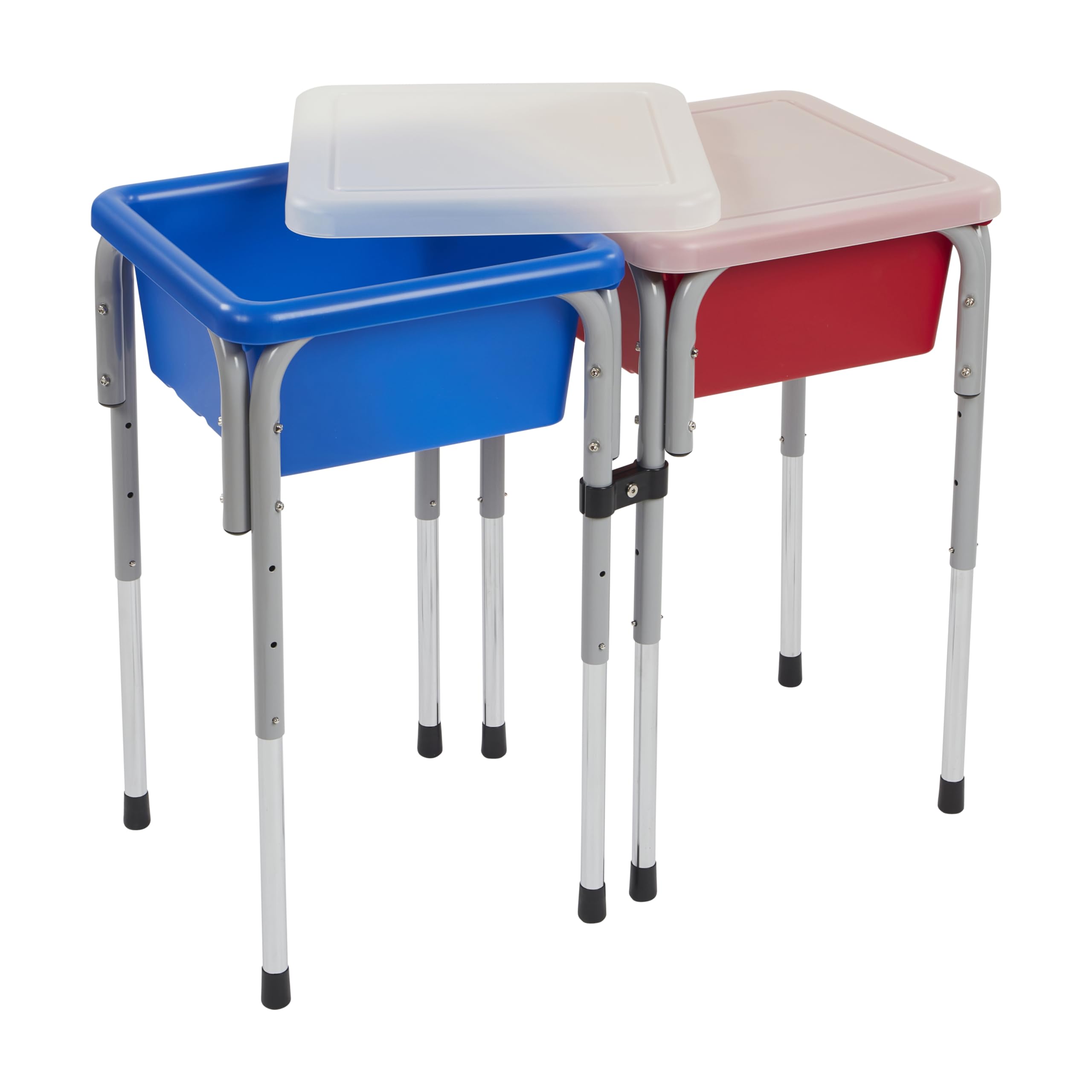 Foto 2 pulgar | Mesa De Juego Ecr4kids Con 2 Estaciones Ajustables Para Arena Y Agua - Venta Internacional.