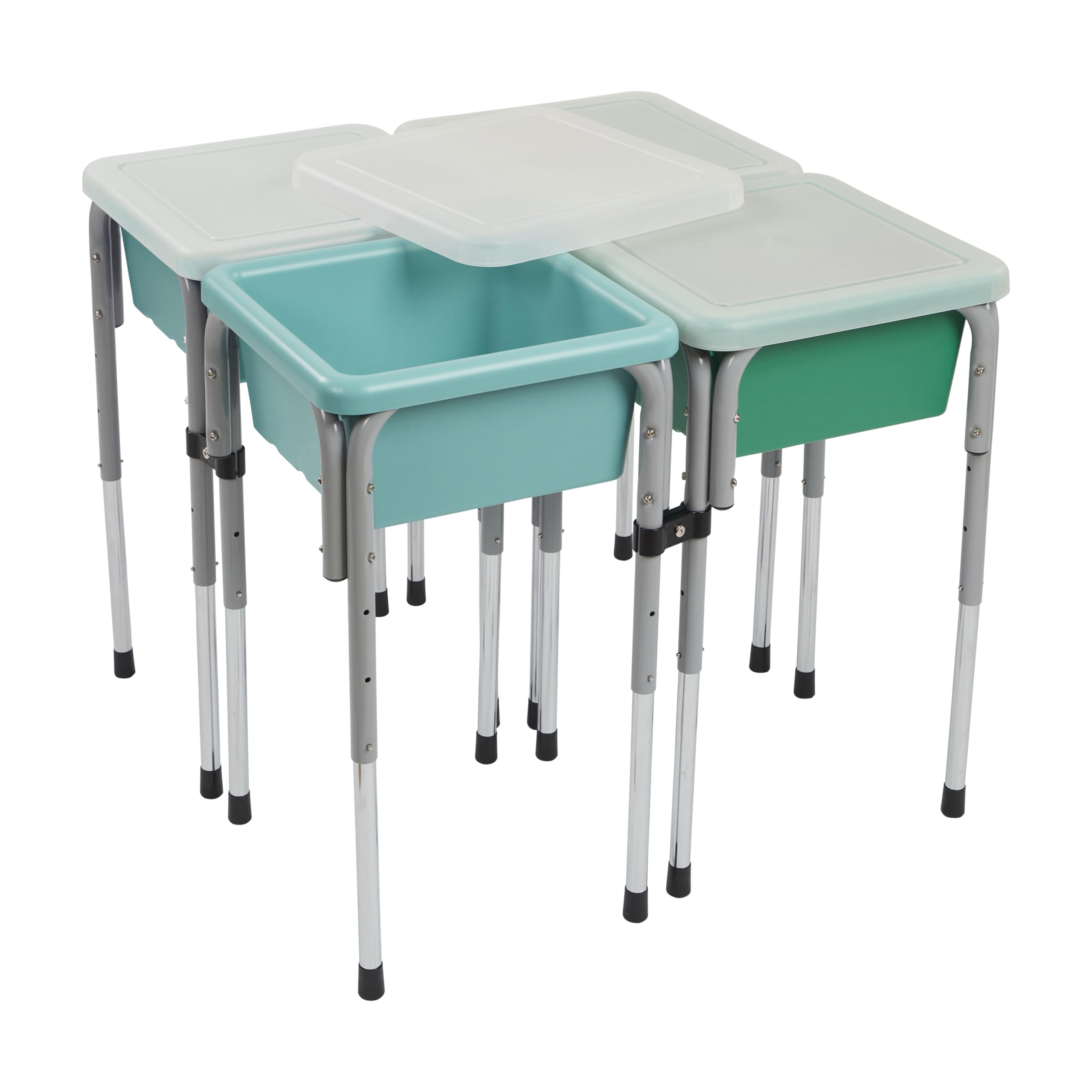 Foto 1 | Mesa De Juego Ajustable Con Arena Y Agua Ecr4kids De 4 Estaciones - Venta Internacional.