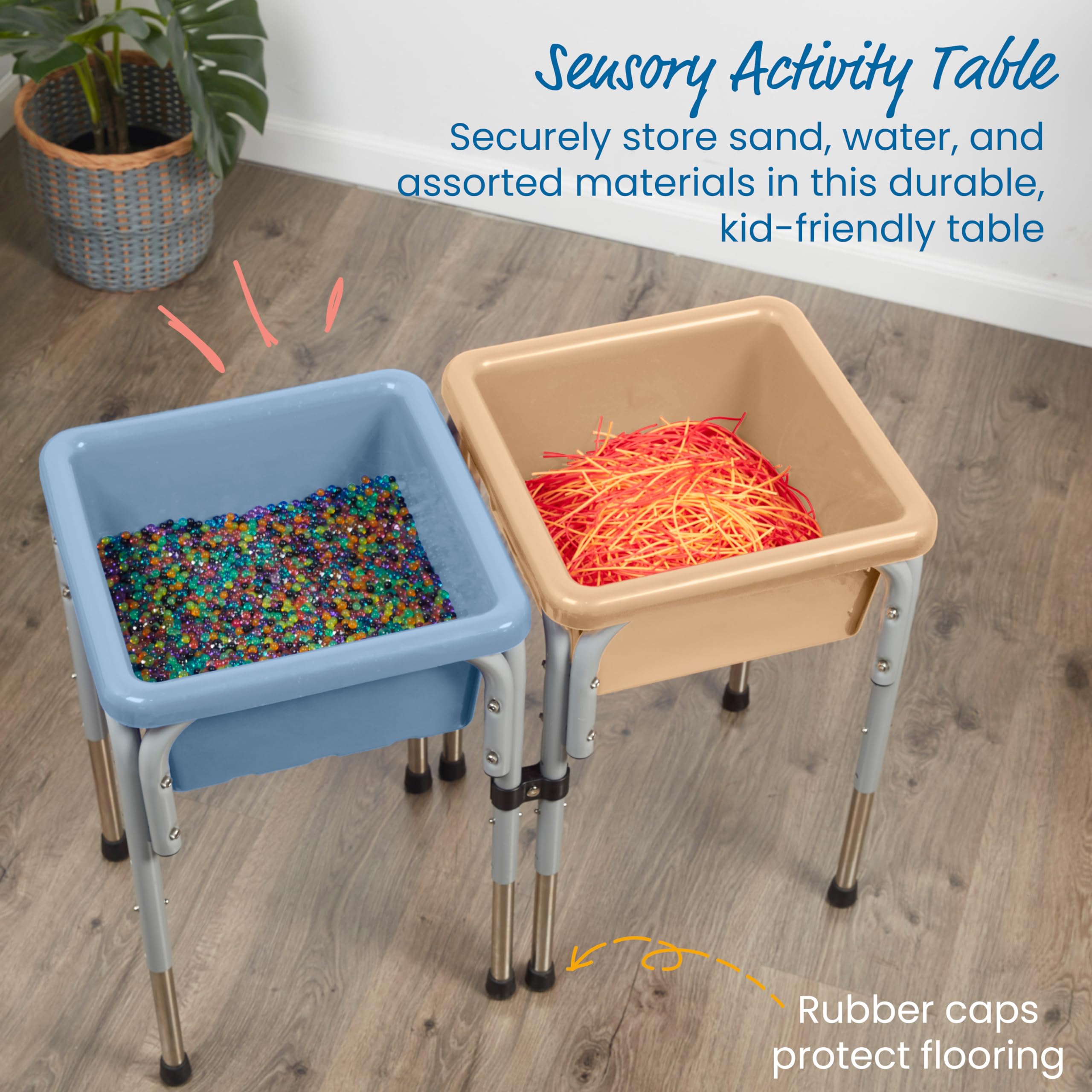 Foto 5 pulgar | Mesa De Juego Ajustable Con Arena Y Agua Ecr4kids De 2 Estaciones - Venta Internacional.