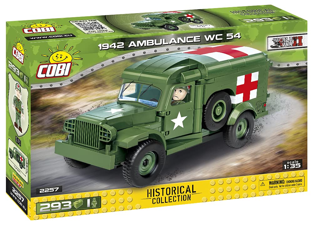 Foto 2 | Bloques De Construcción: Colección Histórica Cobi 1942 Ambulance Wc 54 - Venta Internacional.