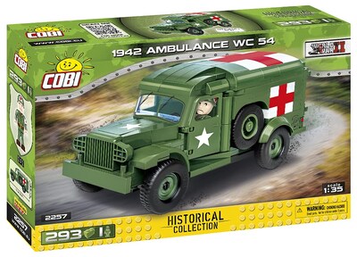 Foto 2 | Bloques De Construcción: Colección Histórica Cobi 1942 Ambulance Wc 54 - Venta Internacional.