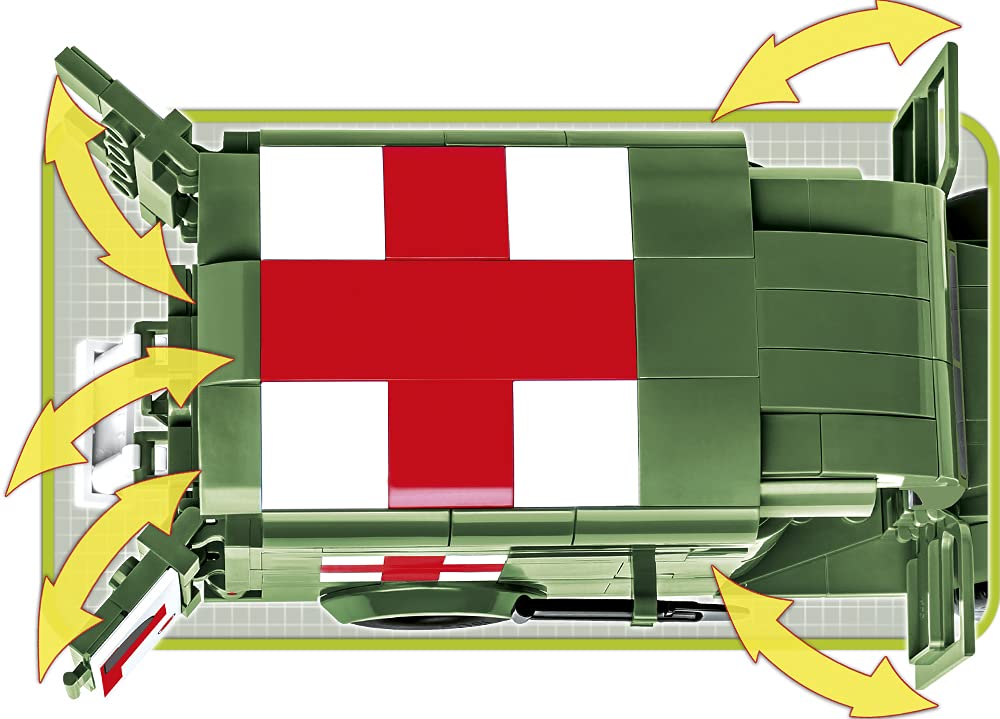 Foto 4 pulgar | Bloques De Construcción: Colección Histórica Cobi 1942 Ambulance Wc 54 - Venta Internacional.