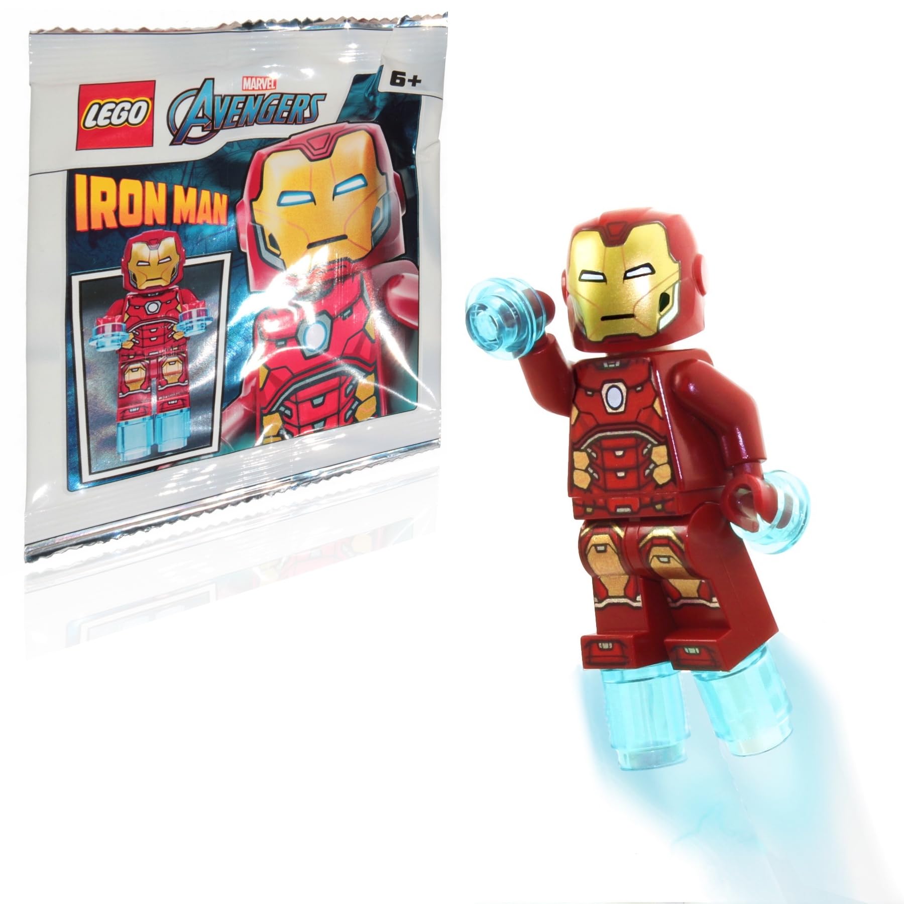 Foto 2 pulgar | Minifigura Lego Marvel Avengers Iron Man Con Power Blast - Venta Internacional.