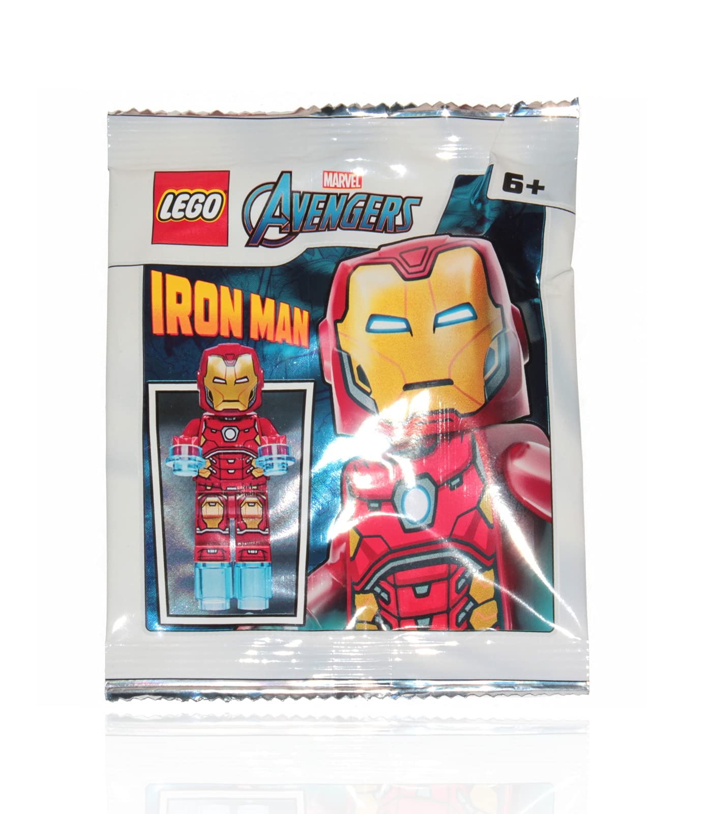 Foto 2 | Minifigura Lego Marvel Avengers Iron Man Con Power Blast - Venta Internacional.