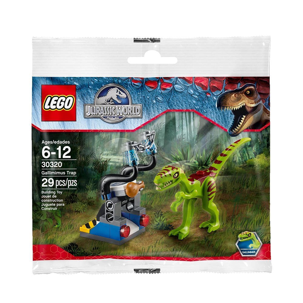 Foto 2 pulgar | Juego De Trampas Lego Jurassic World Gallimimus De Juguete 30320 Con 29 Piezas - Venta Internacional.