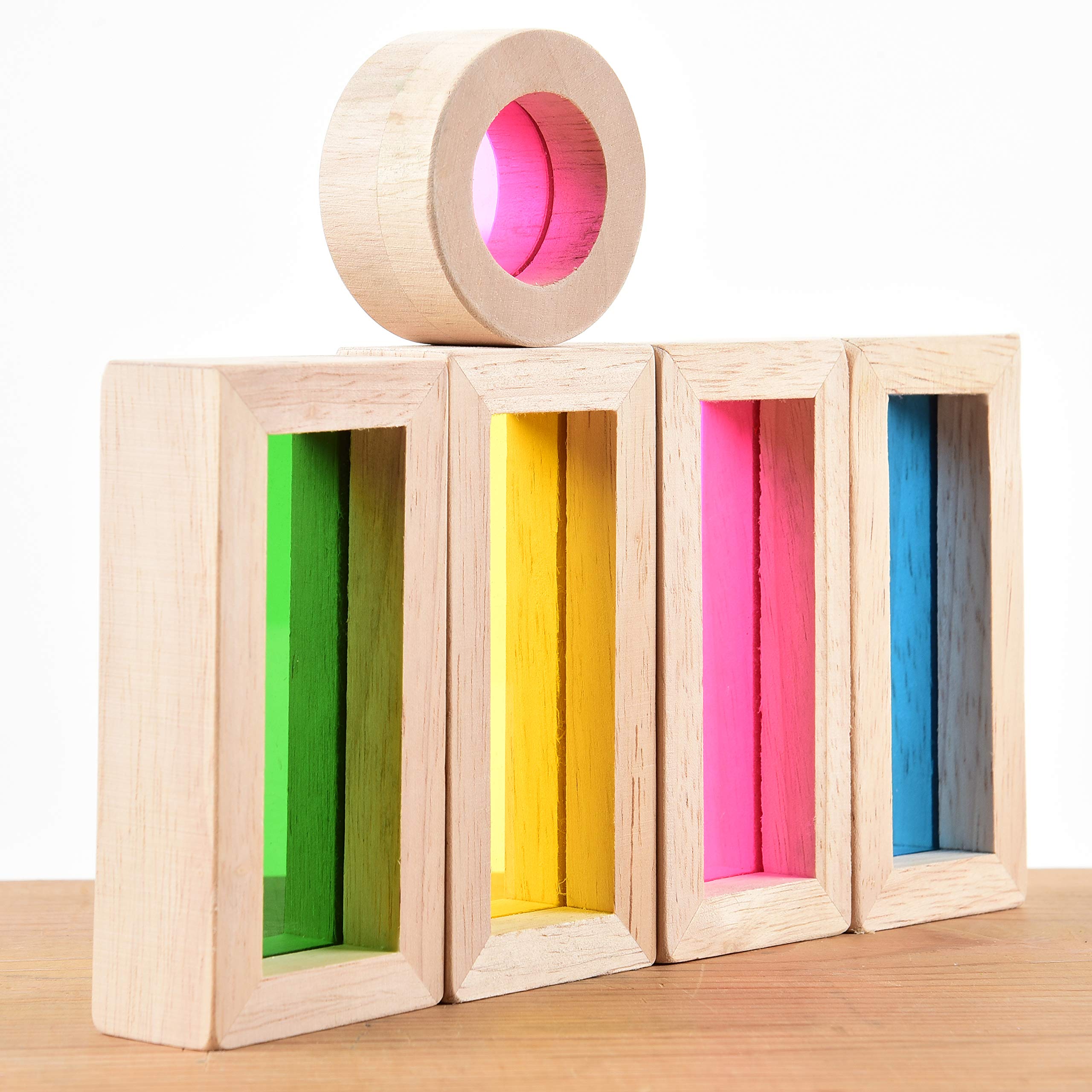 Foto 6 pulgar | Juego De 24 Piezas Building Blocks Constructive Playthings, Mezcla De Colores - Venta Internacional.