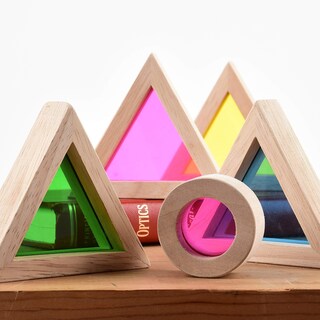 Foto 7 | Juego De 24 Piezas Building Blocks Constructive Playthings, Mezcla De Colores - Venta Internacional.