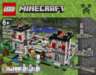 Foto 1 | Juguete Lego Minecraft The Fortress 21127 Con 984 Piezas - Venta Internacional.