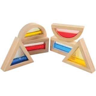 Foto 2 | Juego De Agua Con Purpurina Building Blocks Constructive Playthings, 6 Unidades - Venta Internacional.