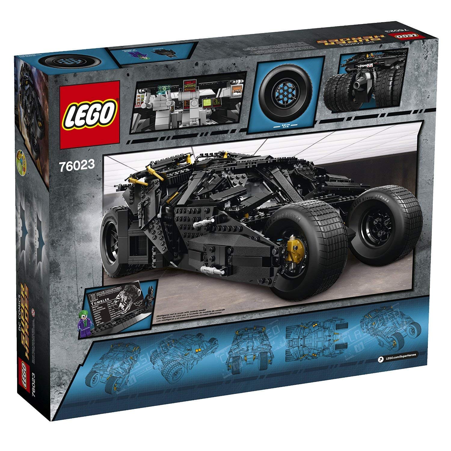 Foto 1 | Juguete De Construcción Lego Batman The Tumbler 76023 Con 2 Minifiguras - Venta Internacional.
