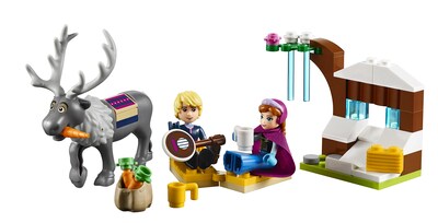 Foto 7 | Juguete Lego L Disney Frozen La Aventura En Trineo De Anna Y Kristoff 41066 - Venta Internacional.