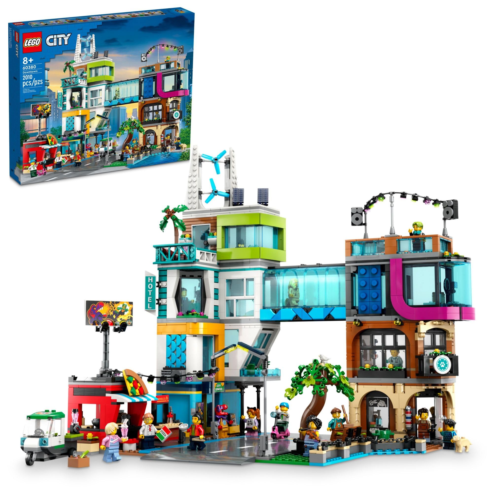 Foto 2 pulgar | Set De Juguetes De Construcción Lego City Downtown 60380 Para Niños Mayores De 8 Años - Venta Internacional.