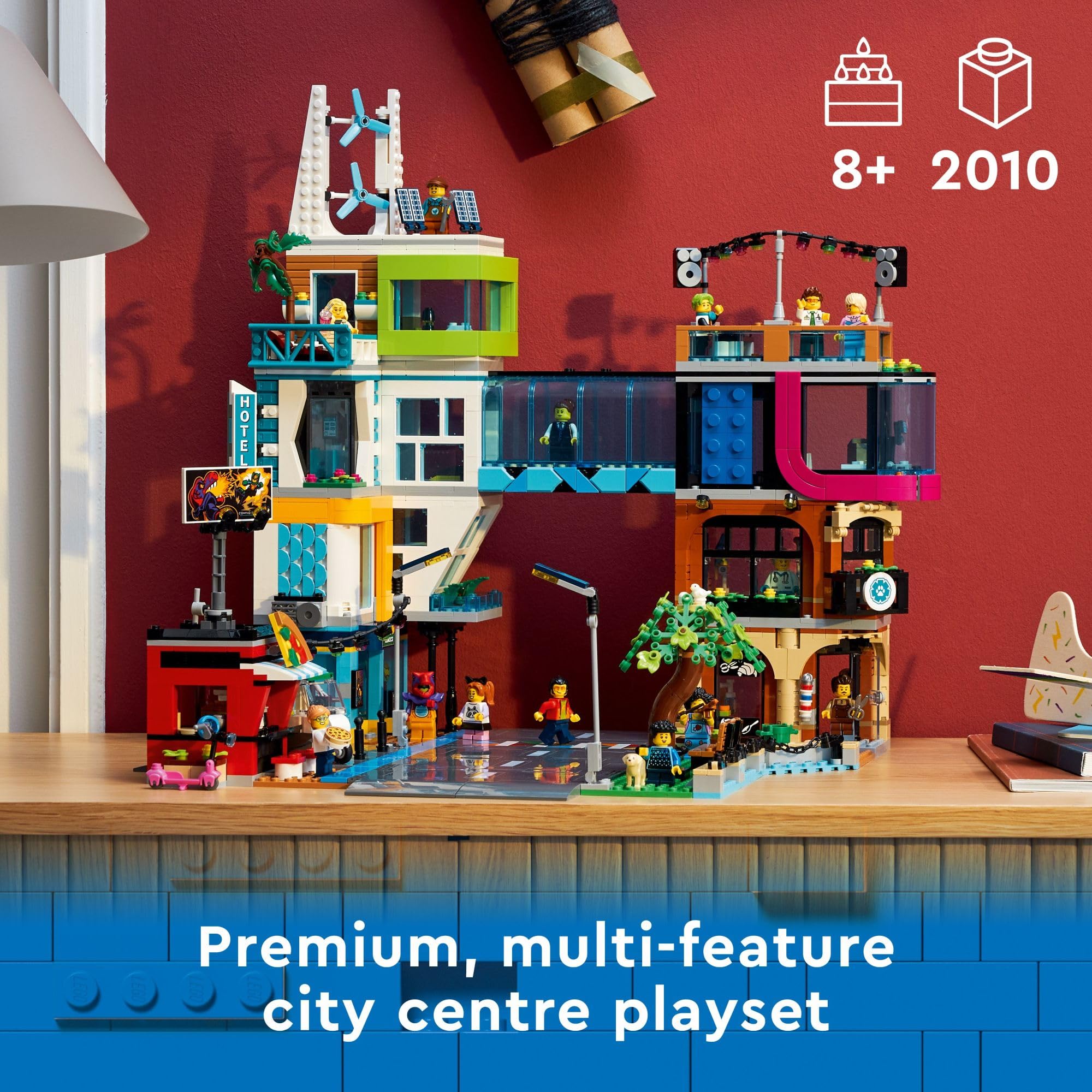 Foto 3 pulgar | Set De Juguetes De Construcción Lego City Downtown 60380 Para Niños Mayores De 8 Años - Venta Internacional.