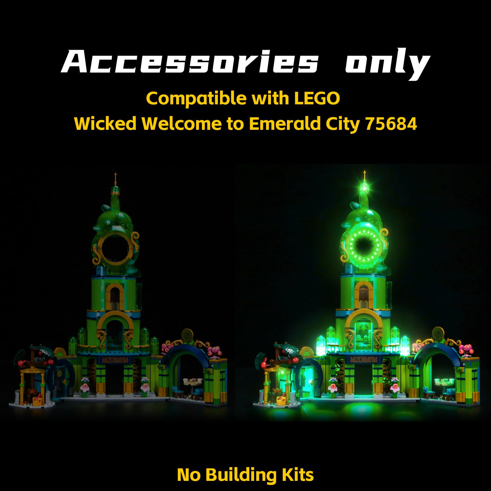 Foto 4 pulgar | Kit De Iluminación Brickbling Led Compatible Con Lego Wicked 75684 - Venta Internacional.