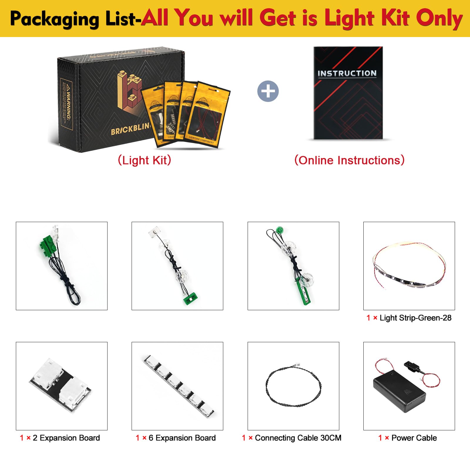 Foto 5 pulgar | Kit De Iluminación Brickbling Led Compatible Con Lego Wicked 75684 - Venta Internacional.