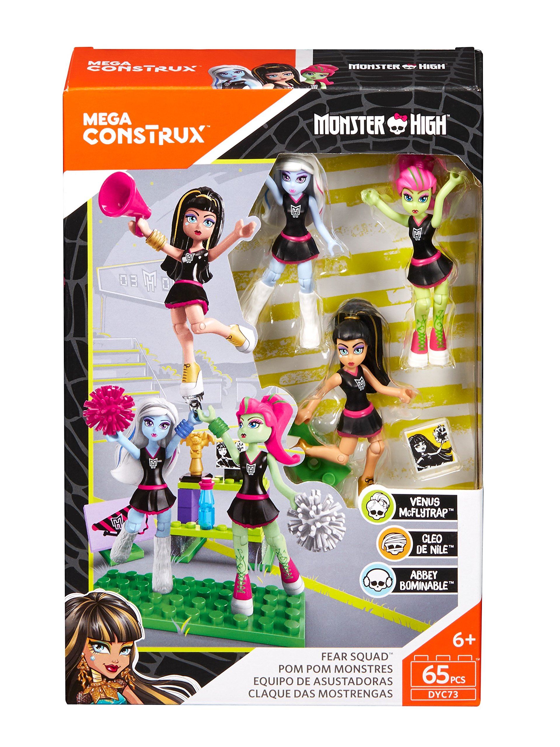 Foto 2 | Pack De Figuras Mega Construx Monster Fear Squad Con 3 Figuras - Venta Internacional.