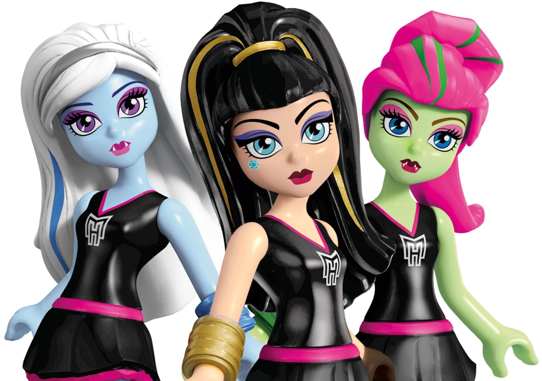 Foto 6 | Pack De Figuras Mega Construx Monster Fear Squad Con 3 Figuras - Venta Internacional.