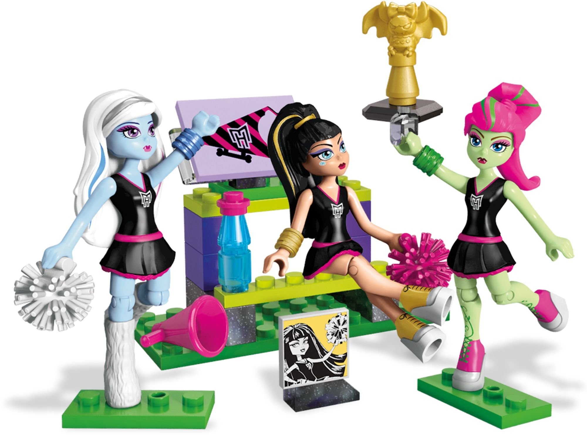 Foto 8 pulgar | Pack De Figuras Mega Construx Monster Fear Squad Con 3 Figuras - Venta Internacional.