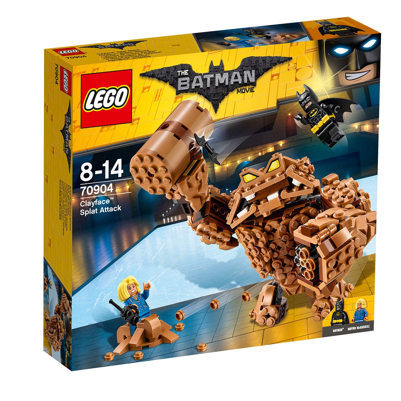 Foto 2 pulgar | Juguete Lego Batman Movie Clayface Splat Attack 70904 - Venta Internacional.
