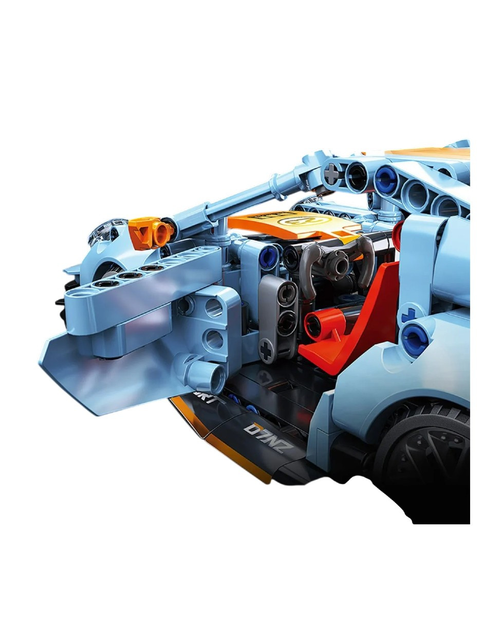 Foto 2 | Kit De Bloques De Construcción De Coche De Fórmula 1 Naranja