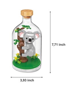 Foto 3 | Bloques De Construcción Animales De La Selva Decoración Coala 608