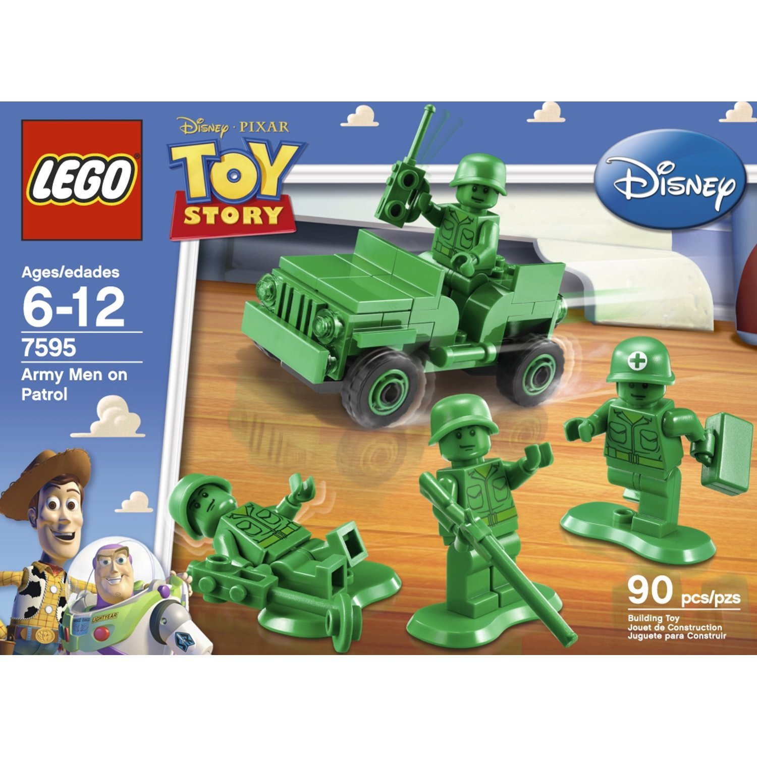 Foto 2 pulgar | Juguete Lego Toy Story Army Men On Patrol Con 4 Minifiguras 7595 - Venta Internacional.