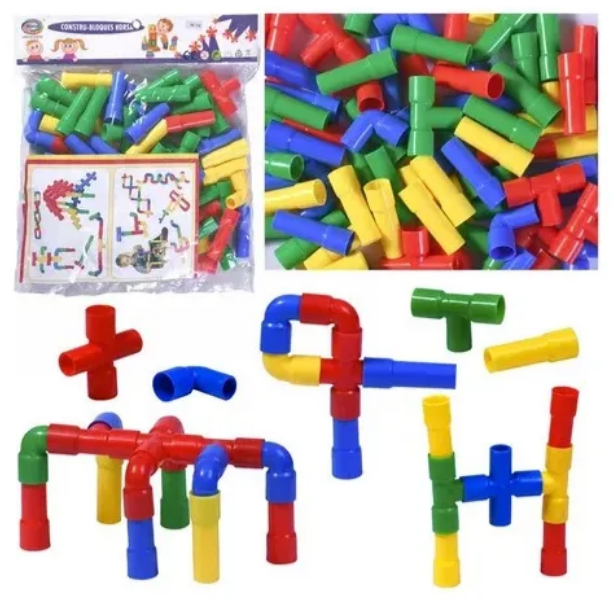 Foto 2 | Xtellar Tuberías Creativas, Juego Educativo De Ensamble Y Construcción