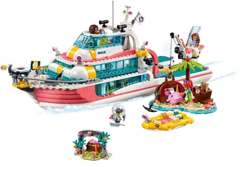 Foto 3 pulgar | Kit De Construcción De Barcos De Juguete Lego Friends Rescue Mission Boat 41381 - Venta Internacional.