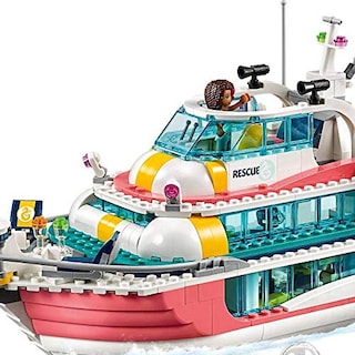 Foto 3 | Kit De Construcción De Barcos De Juguete Lego Friends Rescue Mission Boat 41381 - Venta Internacional.