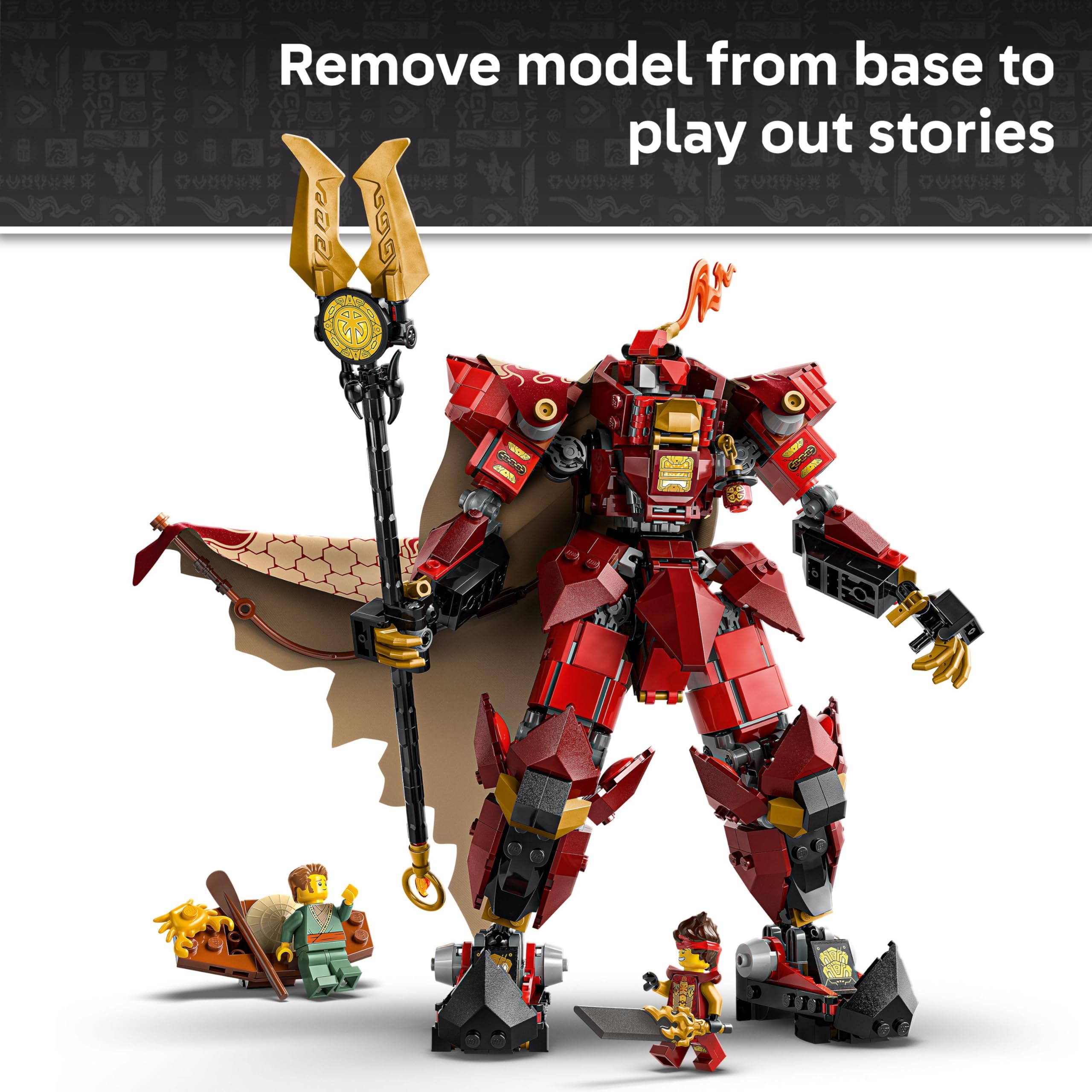 Foto 4 pulgar | Set De Construcción Lego Ninjago The Fire Knight Mech 71846 - Venta Internacional.