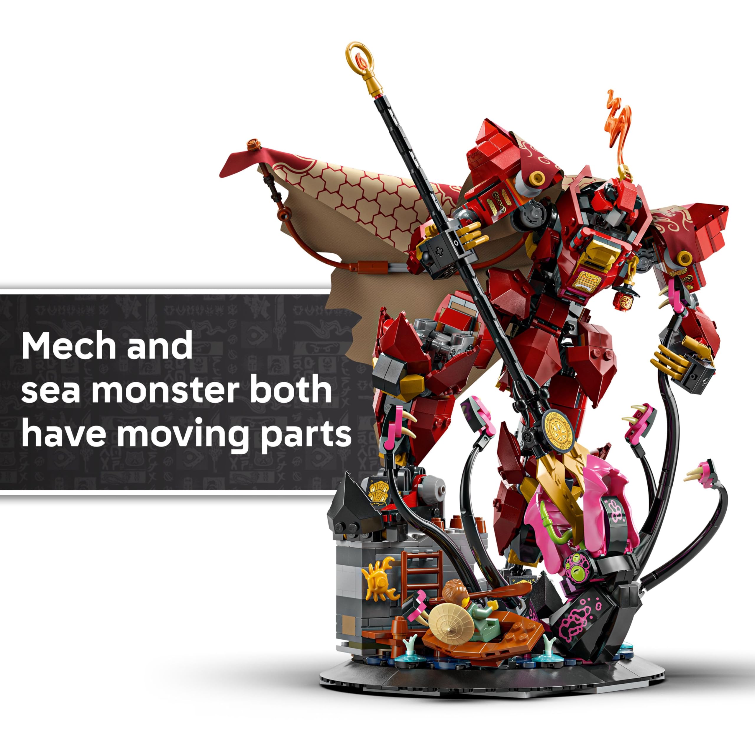 Foto 5 pulgar | Set De Construcción Lego Ninjago The Fire Knight Mech 71846 - Venta Internacional.