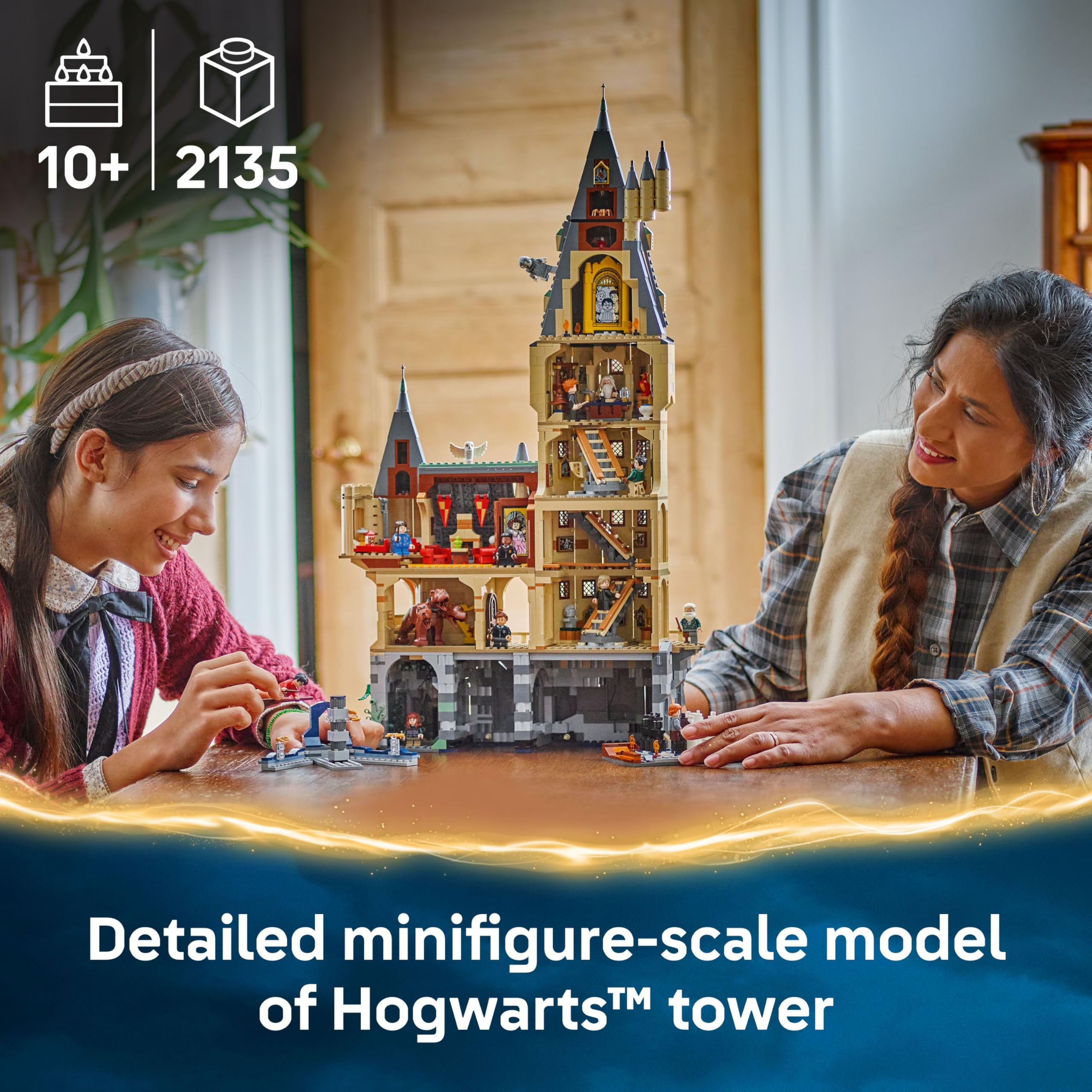 Foto 3 pulgar | Set De Construcción Lego Harry Potter Torre Principal Del Castillo De Hogwarts - Venta Internacional.