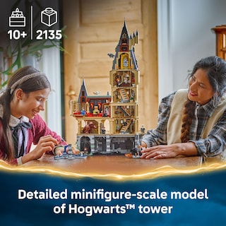 Foto 2 | Set De Construcción Lego Harry Potter Torre Principal Del Castillo De Hogwarts - Venta Internacional.