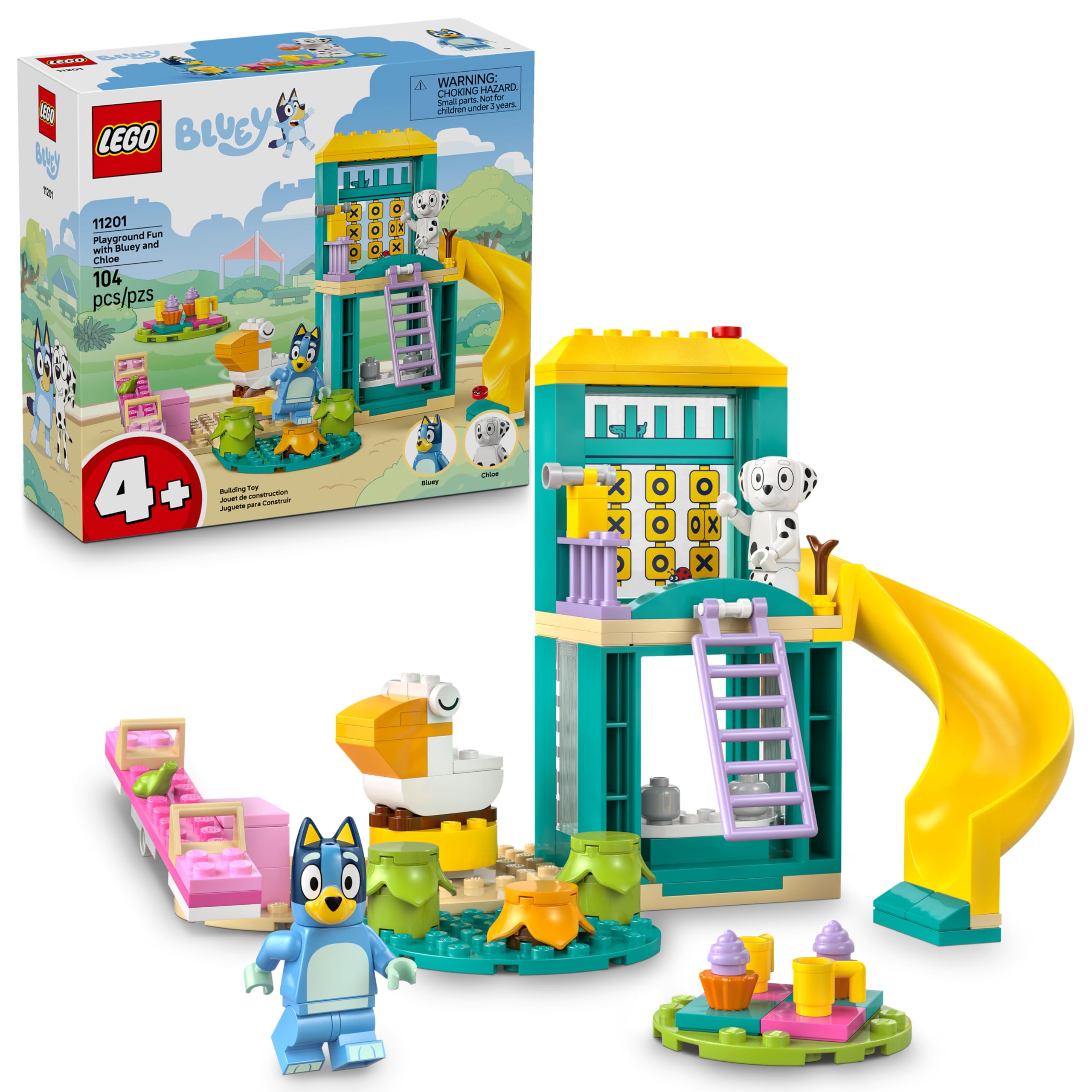 Foto 2 pulgar | Juguete De Construcción Lego Bluey Playground Fun Con Bluey & Chloe 4+ - Venta Internacional.